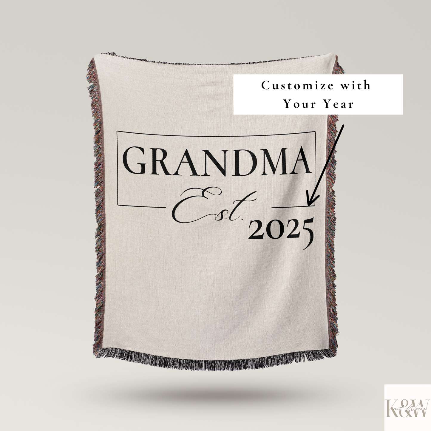 Grandma Woven Blanket