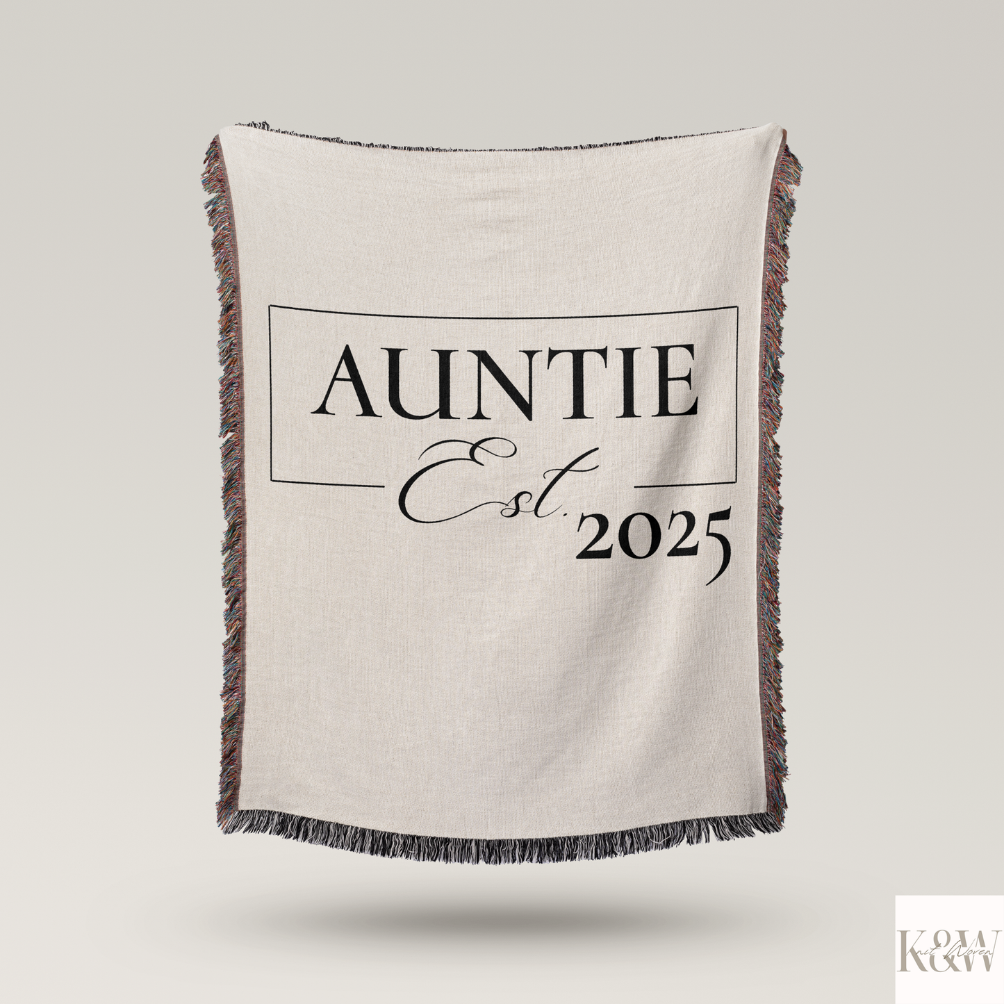 Auntie Woven Blanket