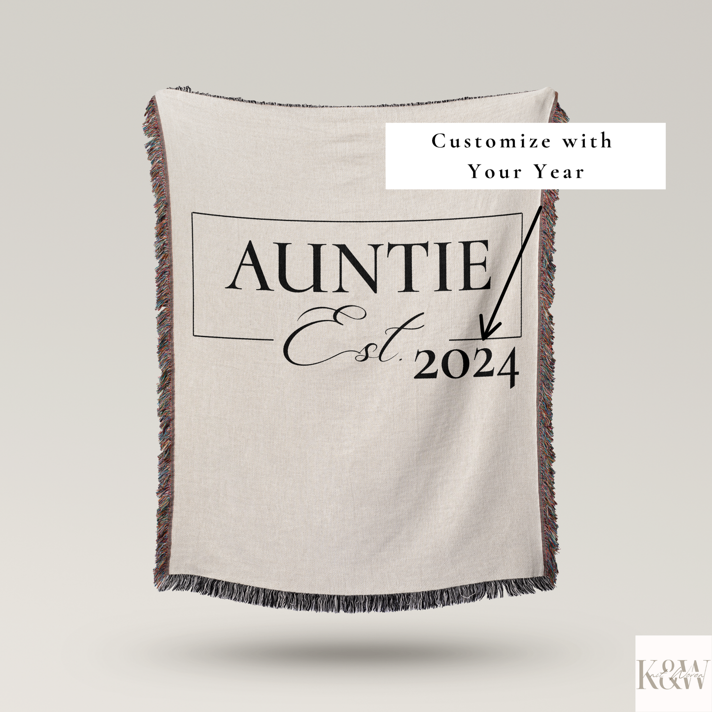 Auntie Woven Blanket