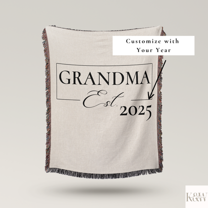 Grandma Woven Blanket