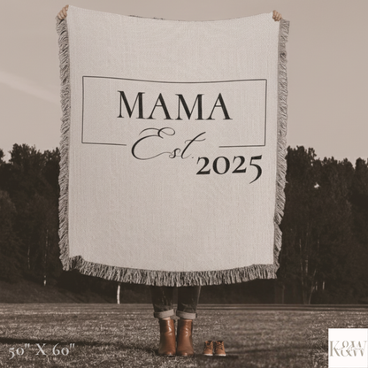 Mama Woven Blanket
