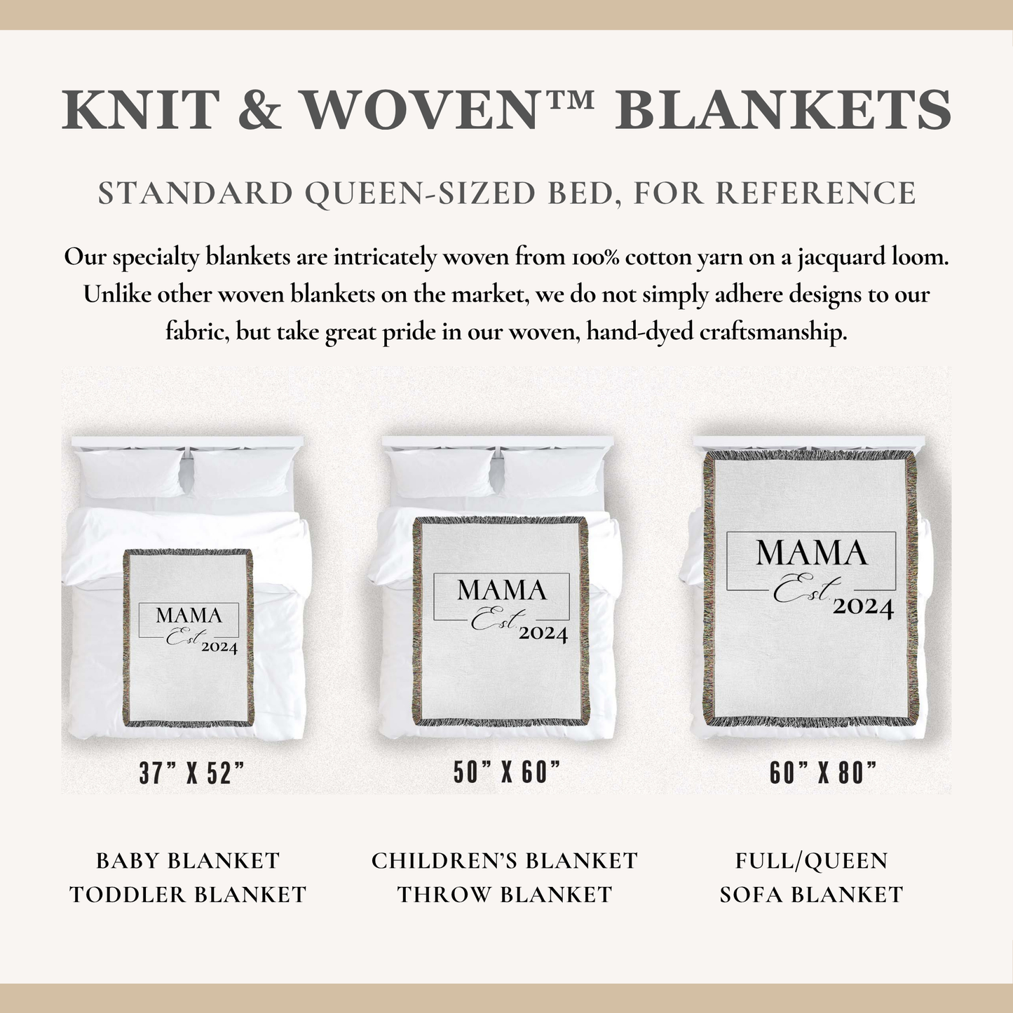 Mama Woven Blanket