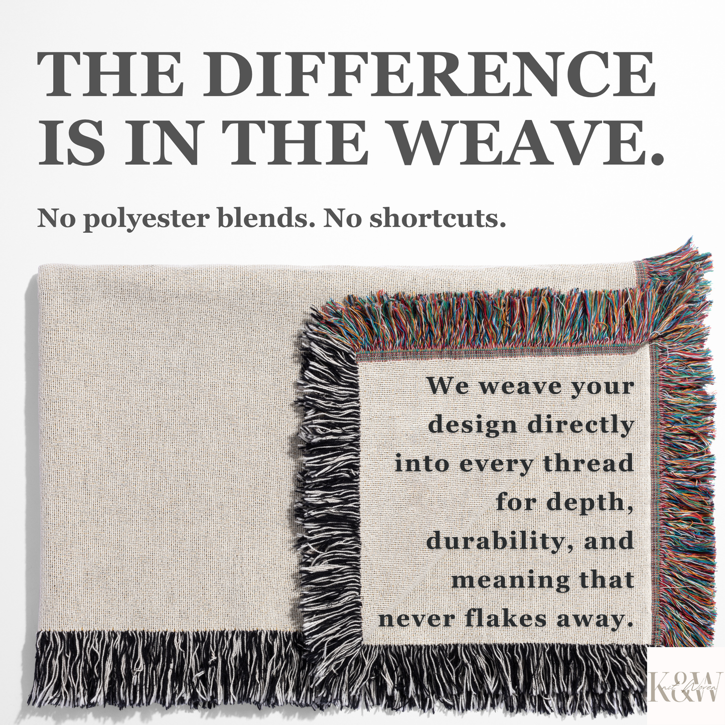 Mama Woven Blanket