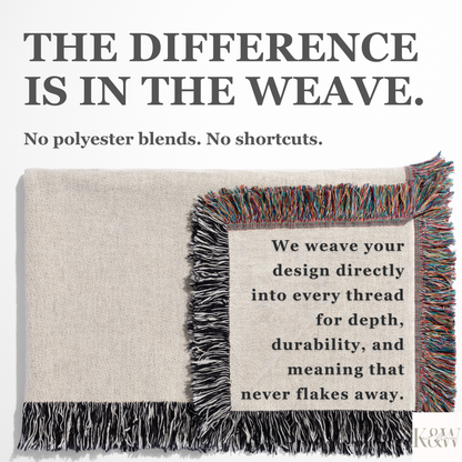 Mama Woven Blanket