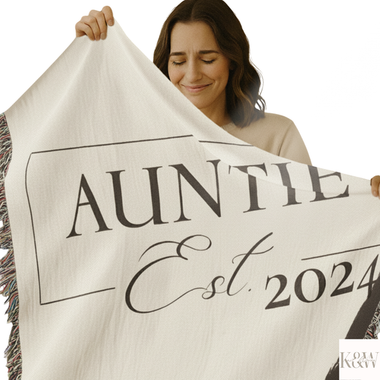 Auntie Woven Blanket